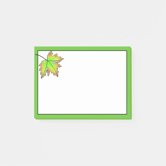 Ahornleaf Post-it Klebezettel (Vorderseite)
