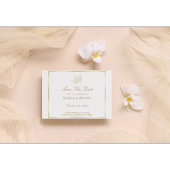 Ahornleaf Save the Date Postkarte