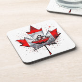 Ahornleaf-Soul Getränkeuntersetzer (Linke Seite)