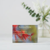 Ahornleaf, Visitenkarte (Stehend Vorderseite)