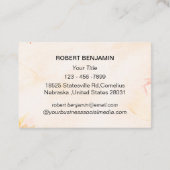 Ahornleaf Visitenkarte (Rückseite)