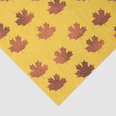 Ahornleder (Design 38 Gelb/Orange-Serie) Seidenpapier (Ausschnitt)