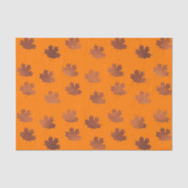 Ahornleder (Design 39 Gelb/Orange-Serie) Seidenpapier