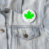 Ahornleder Grüne LtTransp Der MUSEUM Zazzle Gesche Button (Beispiel)