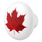 Ahornleder Keramikknauf (Rechts)