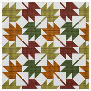 Ahornleder-Quiltmuster-Design 1 Stoff