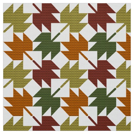 Ahornleder-Quiltmuster-Design 1 Stoff (Muster)