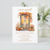 Ahornleder, Vordertür, Bewegungshinweis Einladung (Stehend Vorderseite)