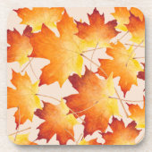 Ahornpaare auf einem Untersetzer Set (Vorderseite)