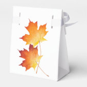 Ahornpaare auf einem Vorgeschmack Geschenkschachtel (Rückseite)