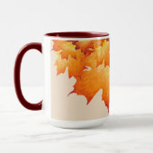 Ahornpaare auf einer Combo-Tasse (1) Tasse (Links)