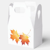 Ahornpaare auf einer Gable-Favor-Box Geschenkschachtel (Geöffnet)