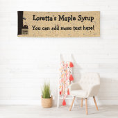 Ahornsirup 2.5' x 8' Custom Banner (Insitu)