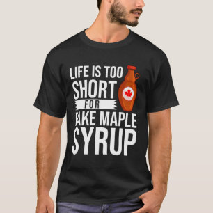 Ahornsirup-Ahornbaum Stechend Kanada T-Shirt