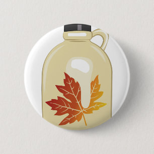 Ahornsirup Button