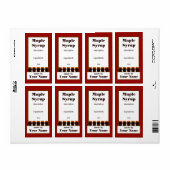 Ahornsirup-Jar-Etikett 2 (Vorne)