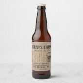 Ahornsirup Kraft Barrel Eimer Etikett (Vorderseite)