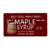 Ahornsirup mit Vintager Lilie Sap-Bucket (Vorne)