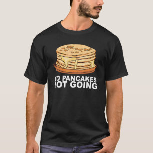 Ahornsirup Pfannkuchen Frühstücksdesign für einen T-Shirt
