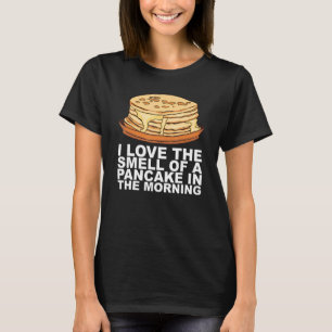 Ahornsirup Pfannkuchen Frühstücksdesign für einen T-Shirt