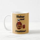Ahornsirup Reicher Und Gesünder Kaffeetasse (Links)