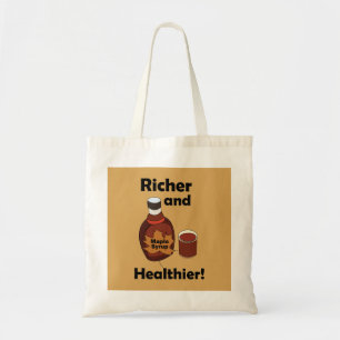 Ahornsirup reicher und gesünder tragetasche