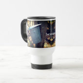 Ahornsirup Sap-Bucket Personalisiert Reisebecher (Vorderseite Links)