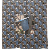 Ahornsirup Sap-Eimer-Natur Duschvorhang (Vorderseite)