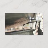 Ahornsirup-Sap mit Naturetikarte Visitenkarte (Rückseite)