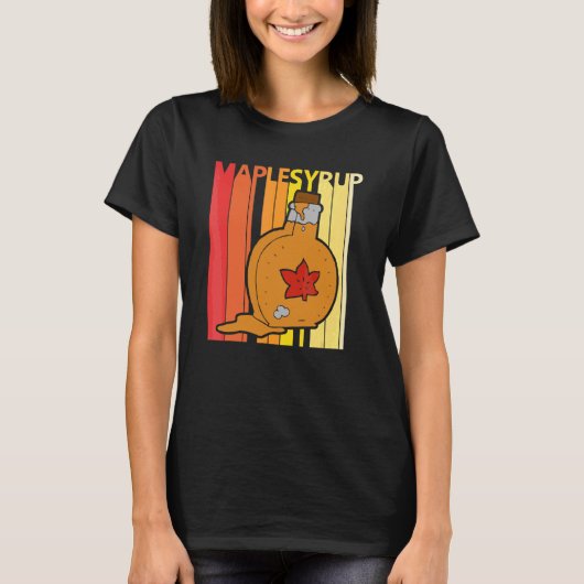 Ahornsirup T-Shirt (Vorderseite)
