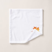 Ahornsofa auf einem Badetuch-Set Badhandtuch Set (Waschlappen)