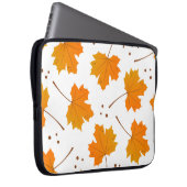 Ahornspiegel: Cartoon Herbstleaves Laptopschutzhülle (Vorne Rechts)