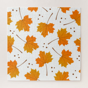 Ahornspiegel: Cartoon Herbstleaves Puzzle