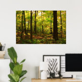 "Ahornwald" Poster (Heimbüro)