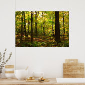 "Ahornwald" Poster (Küche)
