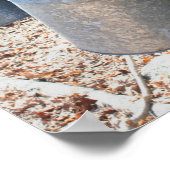 Ahornzucker - Sap-Eimer auf Baumart Poster (Ecke)