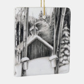 Ahornzuckerhalle Keramikornament (Rechts)