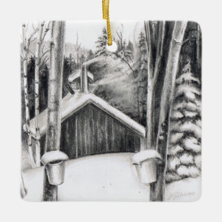 Ahornzuckerhalle Keramikornament