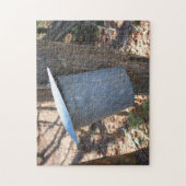 Ahornzuckerklemme auf Baumart Puzzle (Vertikal)