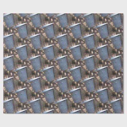 Ahornzuckerkleppmuster Geschenkpapier (Flach)