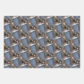 Ahornzuckerkleppmuster Geschenkpapier Set (Vorderseite 3)