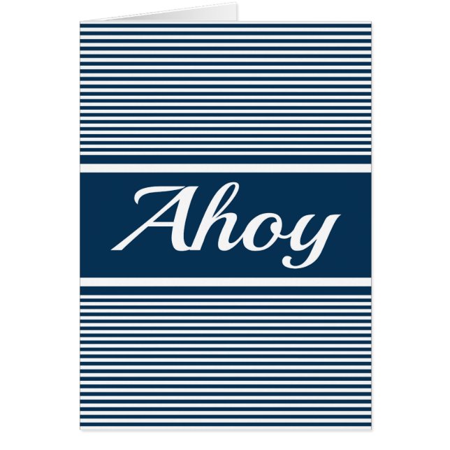 Ahoy (Vorne)
