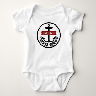 Ahoy - Baby Jersey Bodysuit Strampler