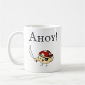 Ahoy Bird Pirate Kaffeetasse (Links)