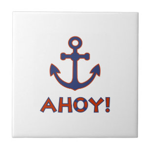 AHOY! Buoy + Ankerdesign Red+Blue Fliese