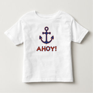 AHOY! Buoy + Ankerdesign Red+Blue Kleinkind T-shirt