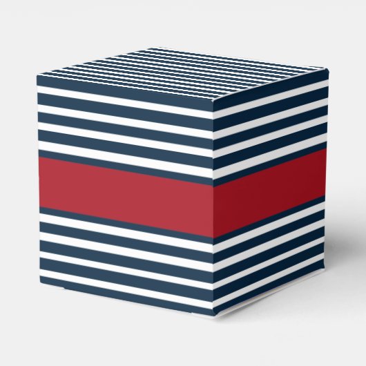 Ahoy! Das ist ein Junge! Babydusche für Nautical B Geschenkschachtel (Rückseite)