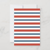 AHOY! Das ist ein Junge! Babydusche mit Nautical S Einladung (Rückseite)