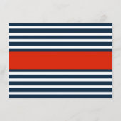 Ahoy! Das ist ein Junge! Babyduschenempfehlung für Hinweiskarte (Rückseite)