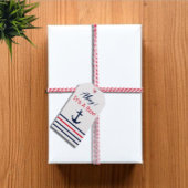 Ahoy! Das ist ein Junge! Kinderdusche Geschenkanhänger